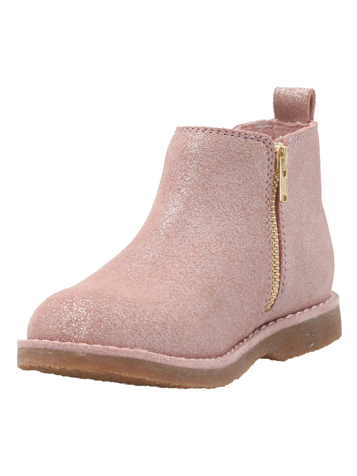 Botín Cuero Niña Fiji Rosado