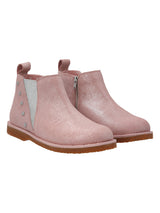 Botín Cuero Niña Fiji Rosado