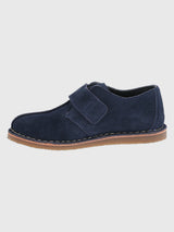 Zapato Cuero Niño Lynton Azul