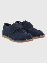 Zapato Cuero Niño Lynton Azul