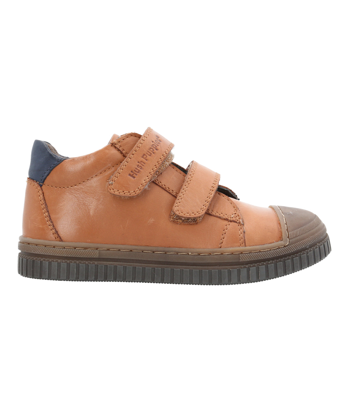 Zapatilla Cuero Niño Waco VL Café