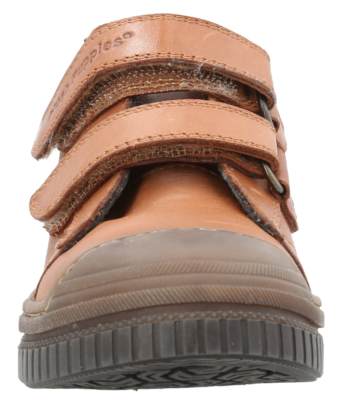Zapatilla Cuero Niño Waco VL Café