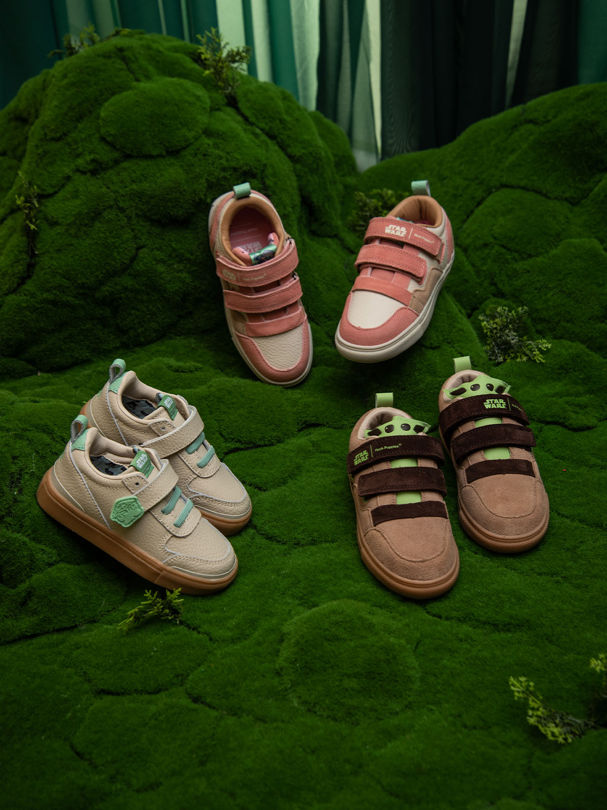 Zapatilla Niña GROGU-G Rosado