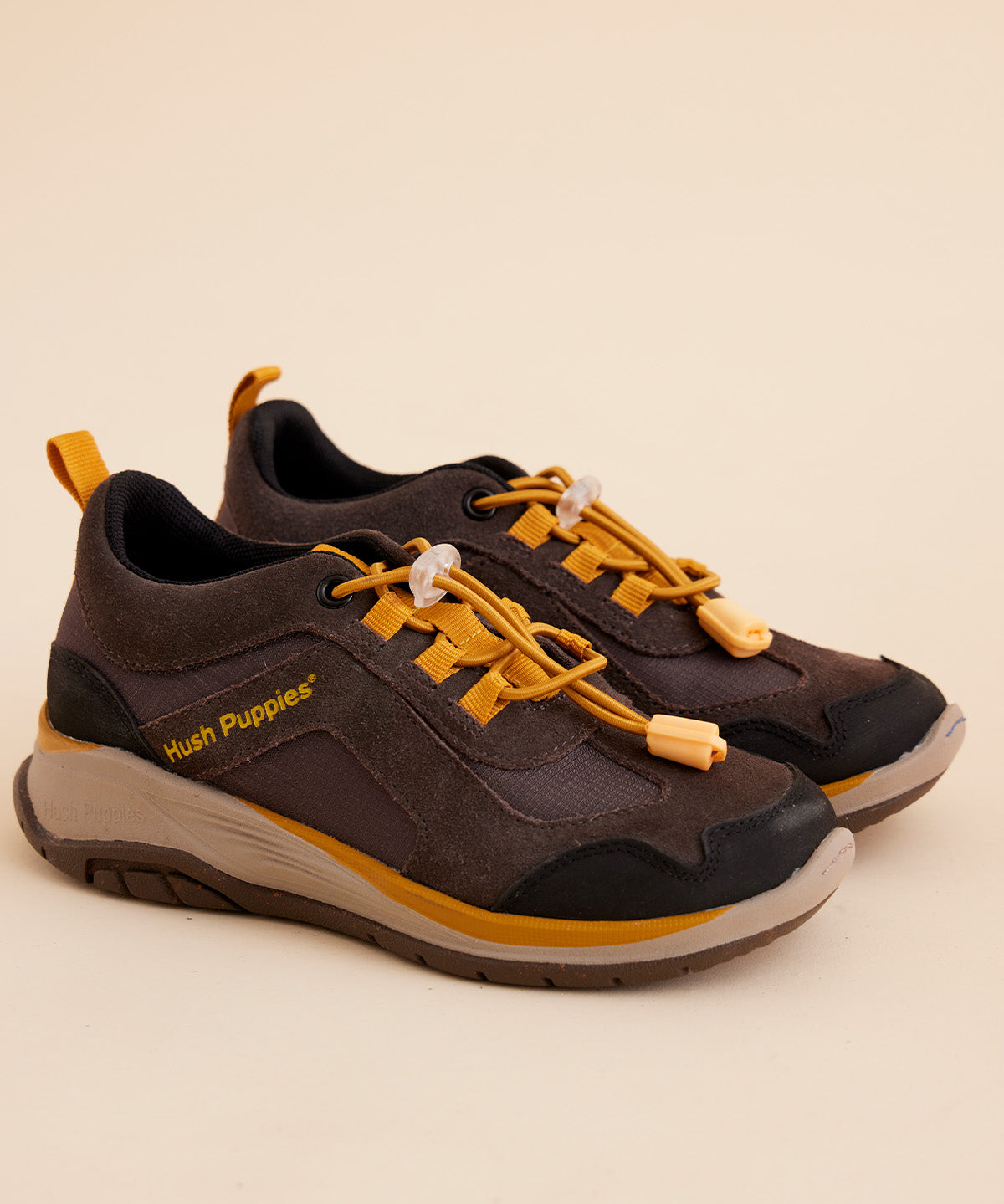 Zapatilla Niño Fastland Negro Hush Puppies Kids