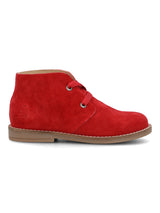 Botín Rizo Niña Rojo