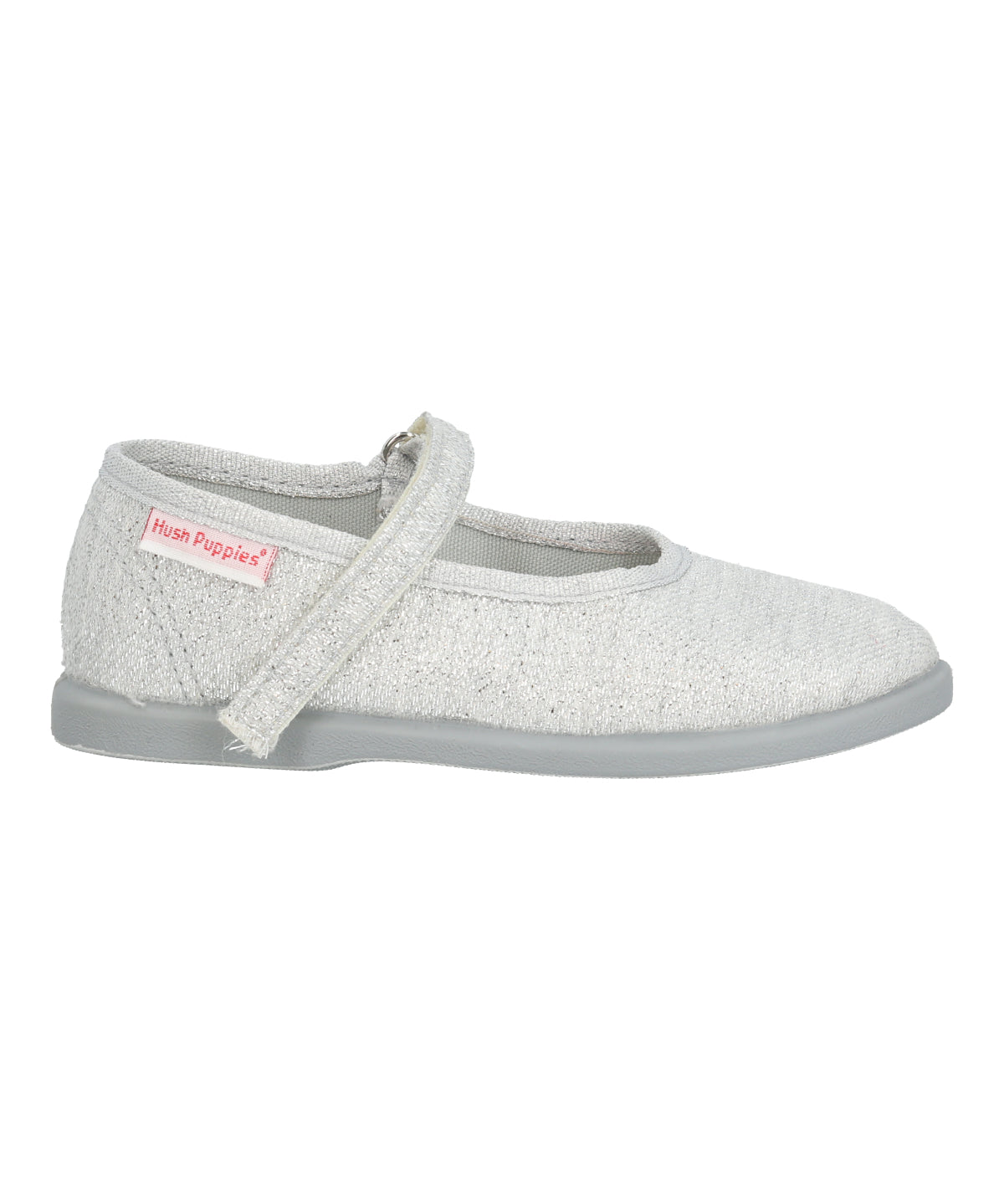 Ballerina Niña Eiffel Plateado Hush Puppies Kids