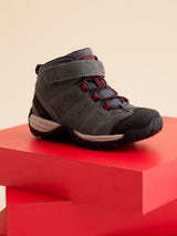 Botín Waterproof Niño Python Gris