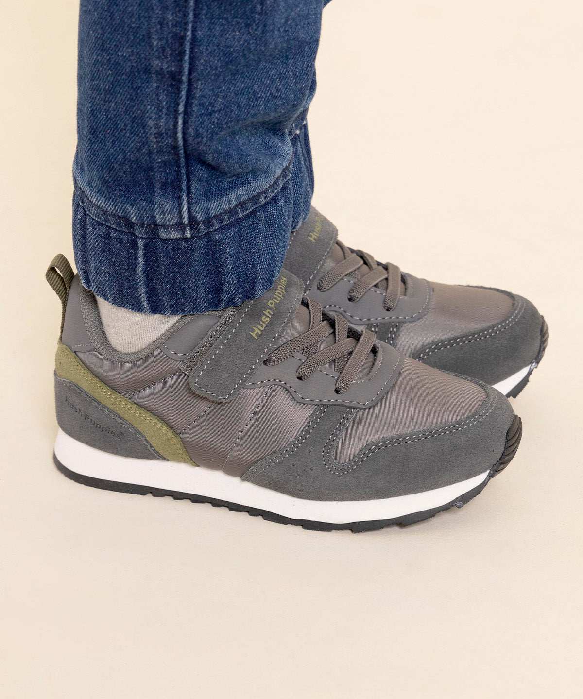 Zapatilla Niño Janet-K-VL Gris