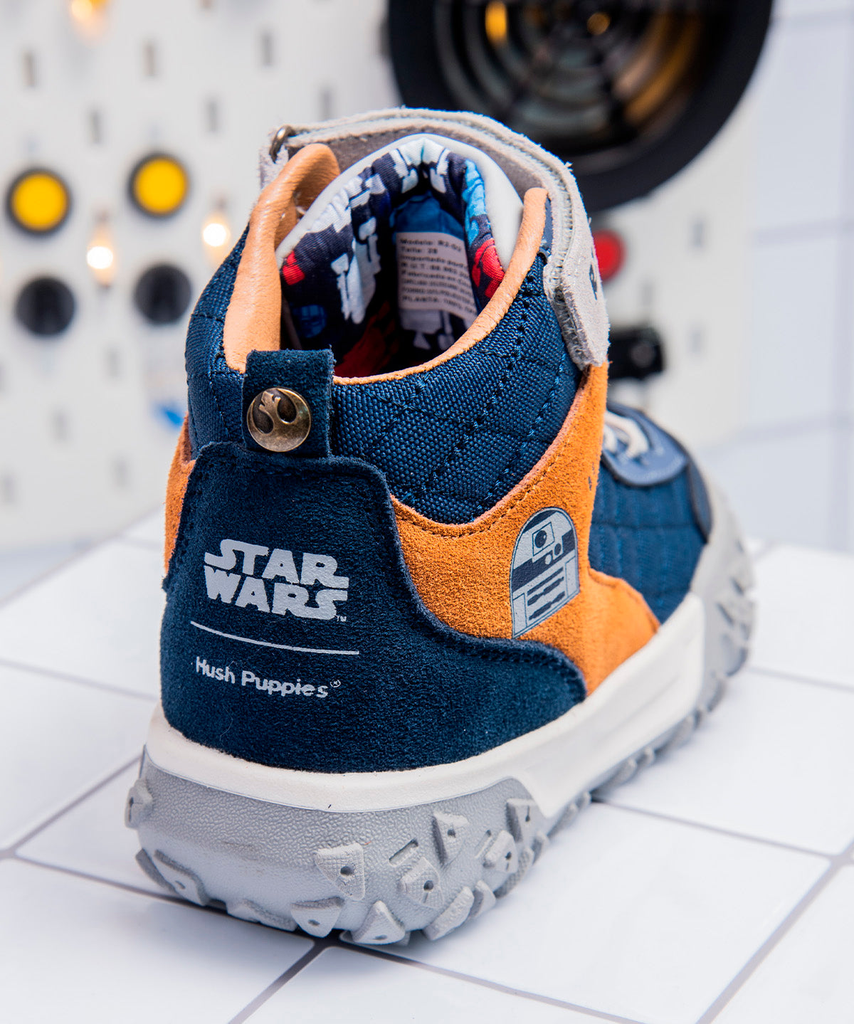 Botín Niño R2-D2 Azul