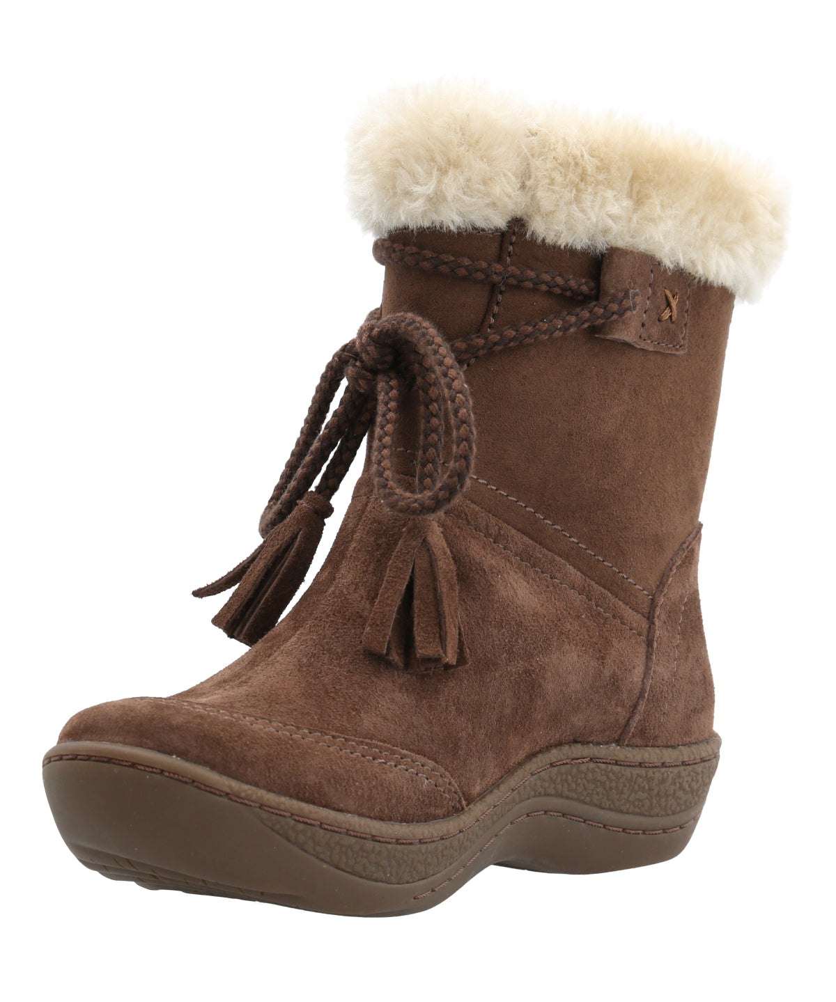Bota Cuero Niña Lakey-K Café