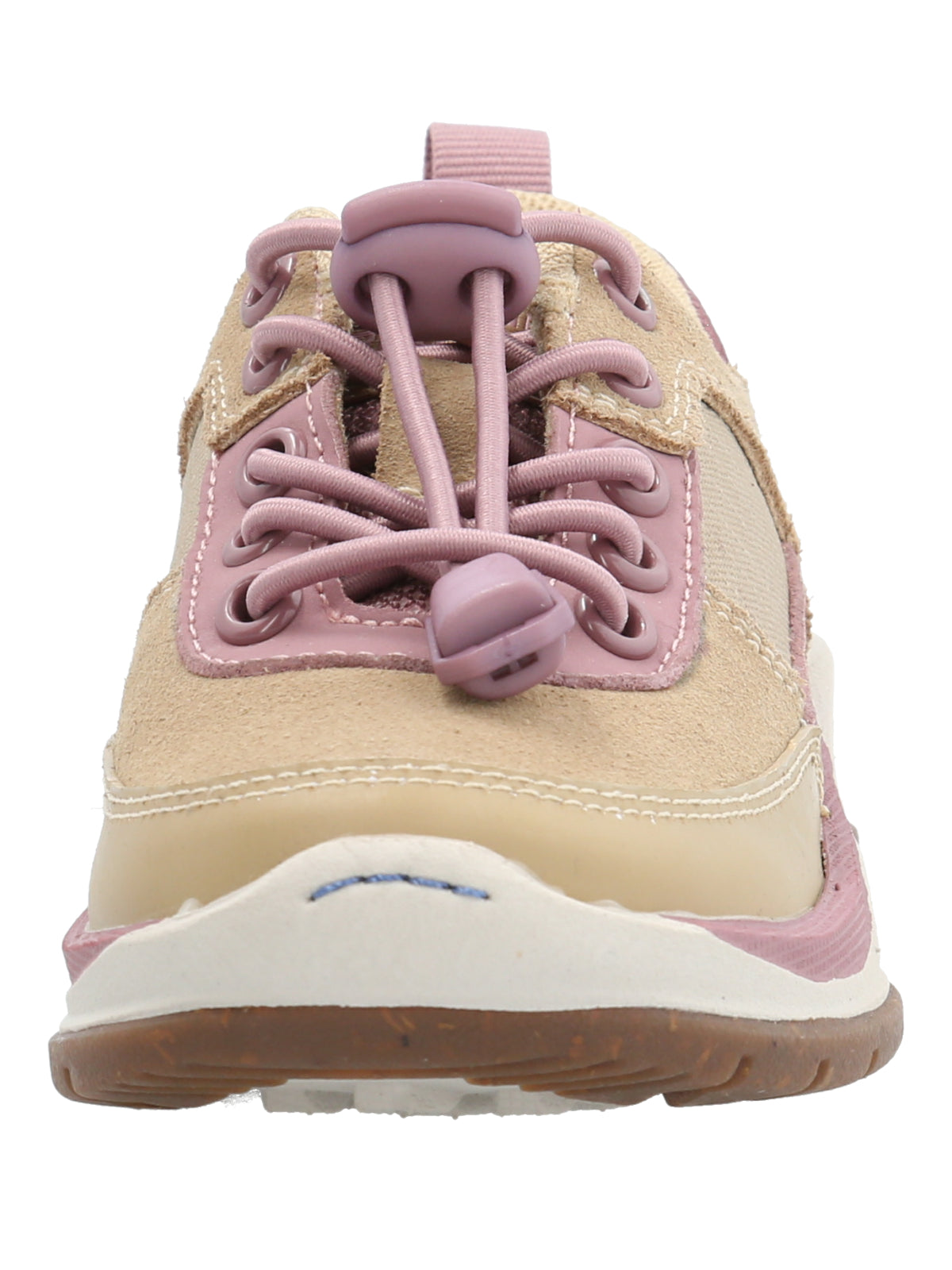 Zapatilla Cuero Niña Irving Beige
