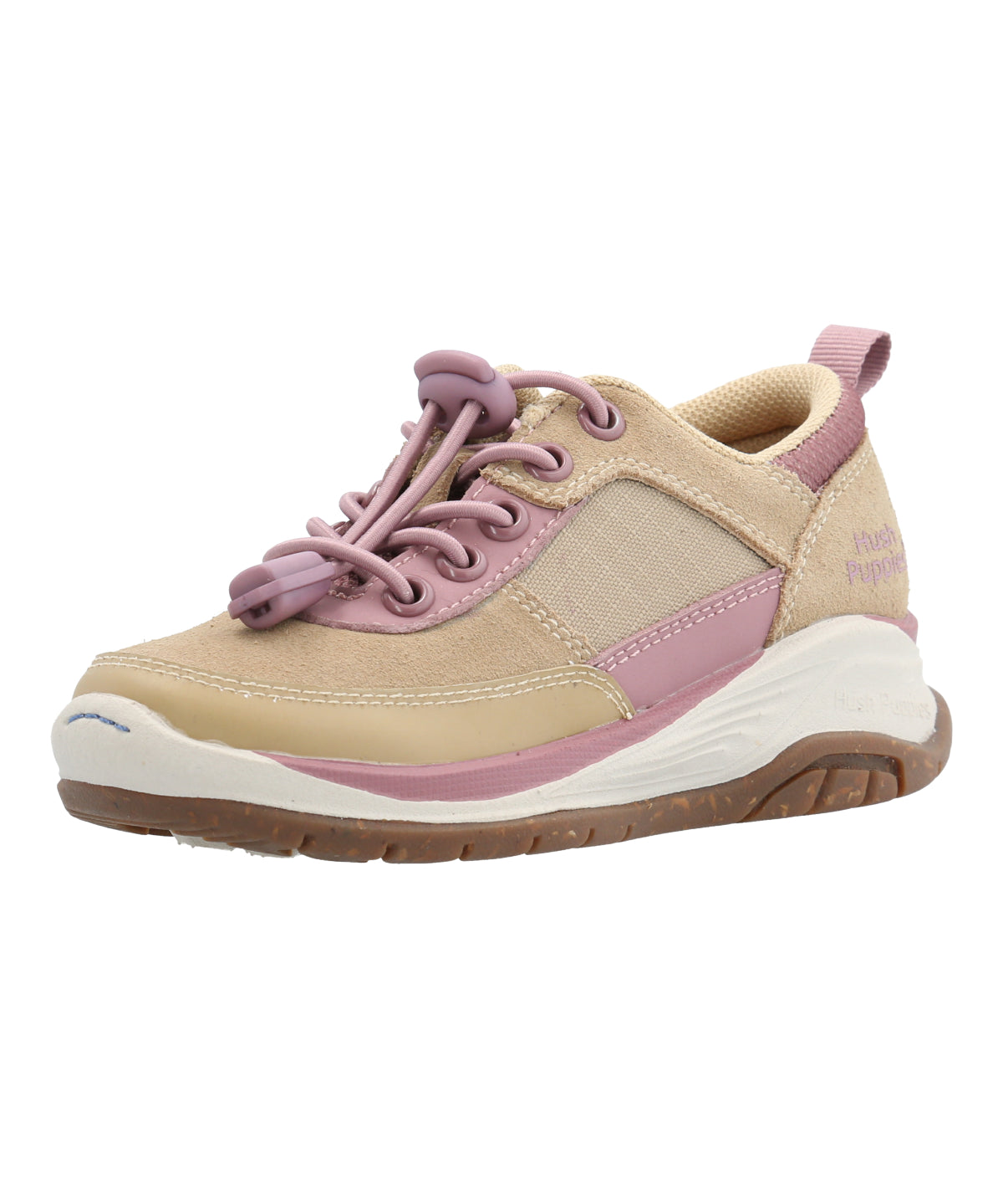 Zapatilla Cuero Niña Irving Beige
