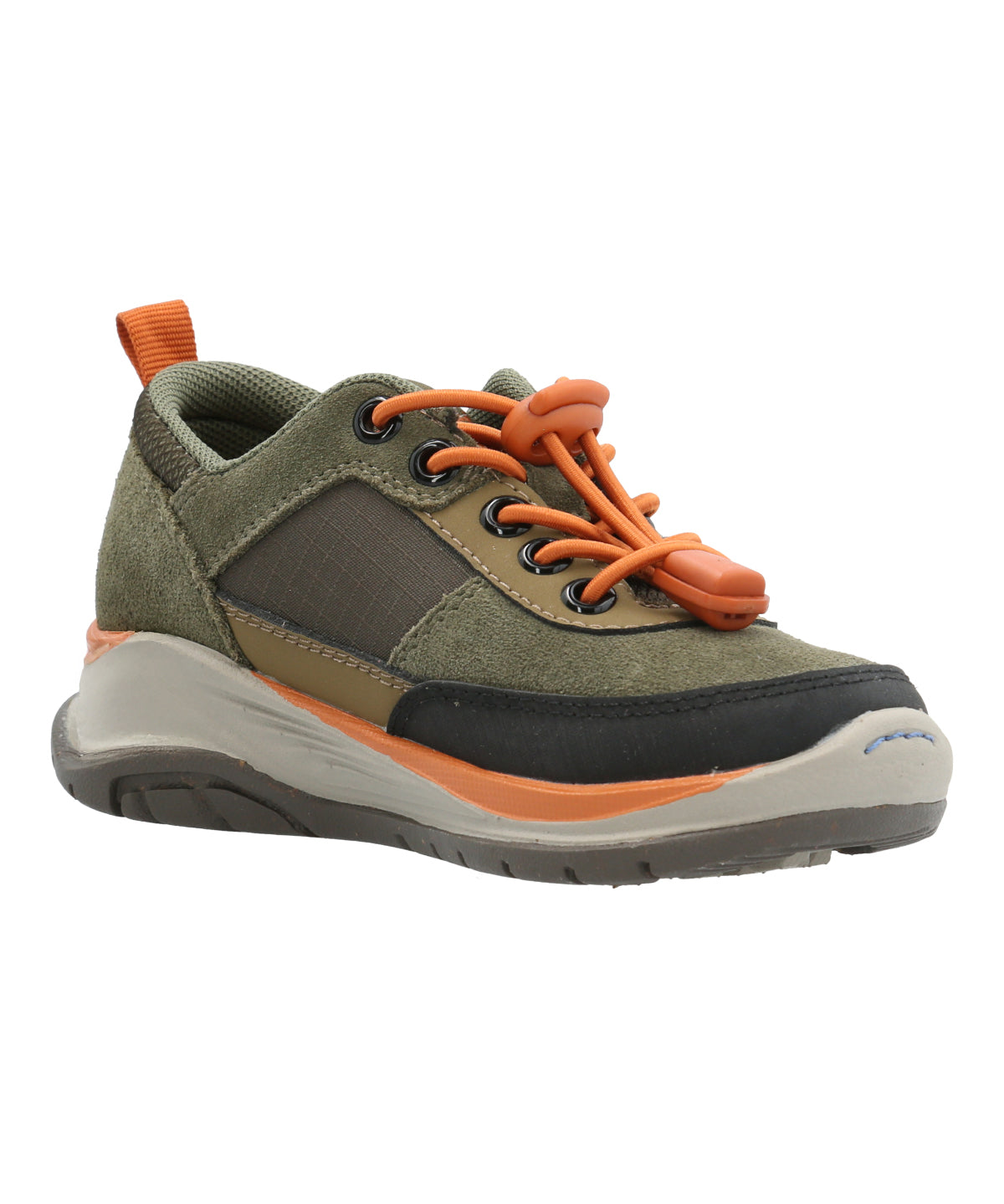 Zapatilla Cuero Niño Irving Verde