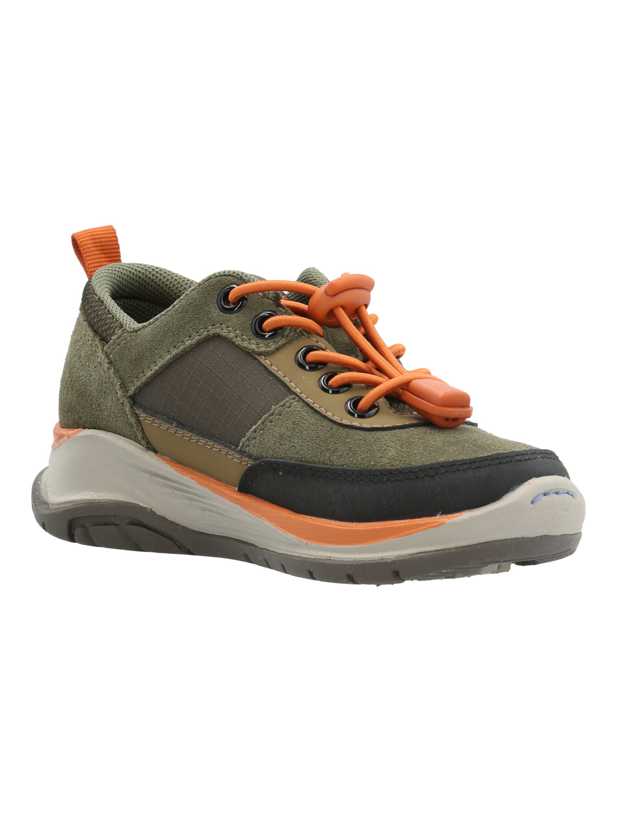 Zapatilla Cuero Niño Irving Verde