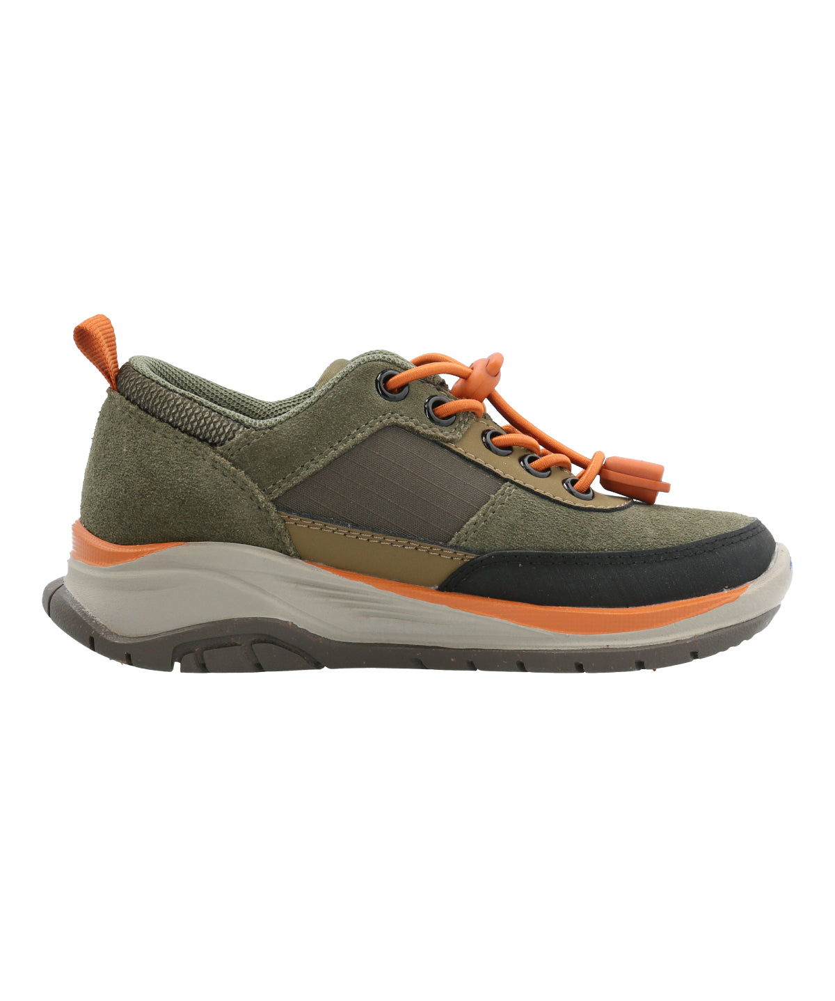 Zapatilla Cuero Niño Irving Verde