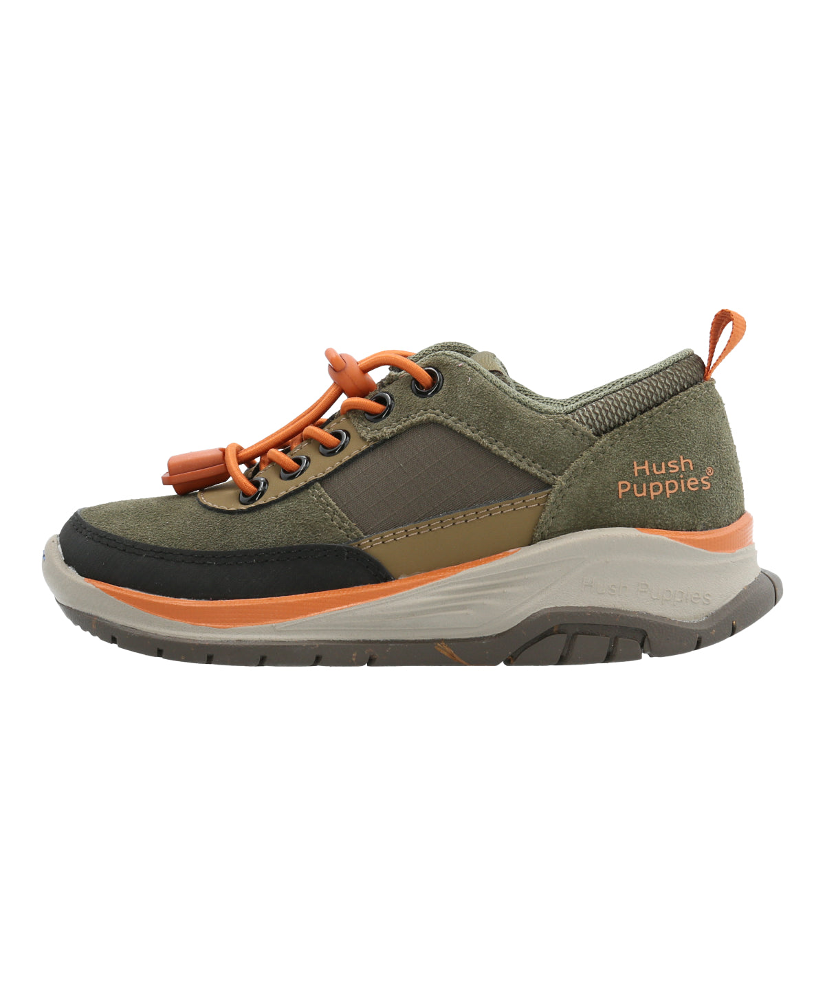 Zapatilla Cuero Niño Irving Verde