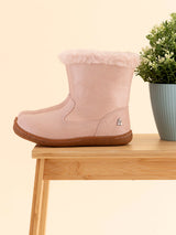 Bota Gamuza Niña Albury Rosada