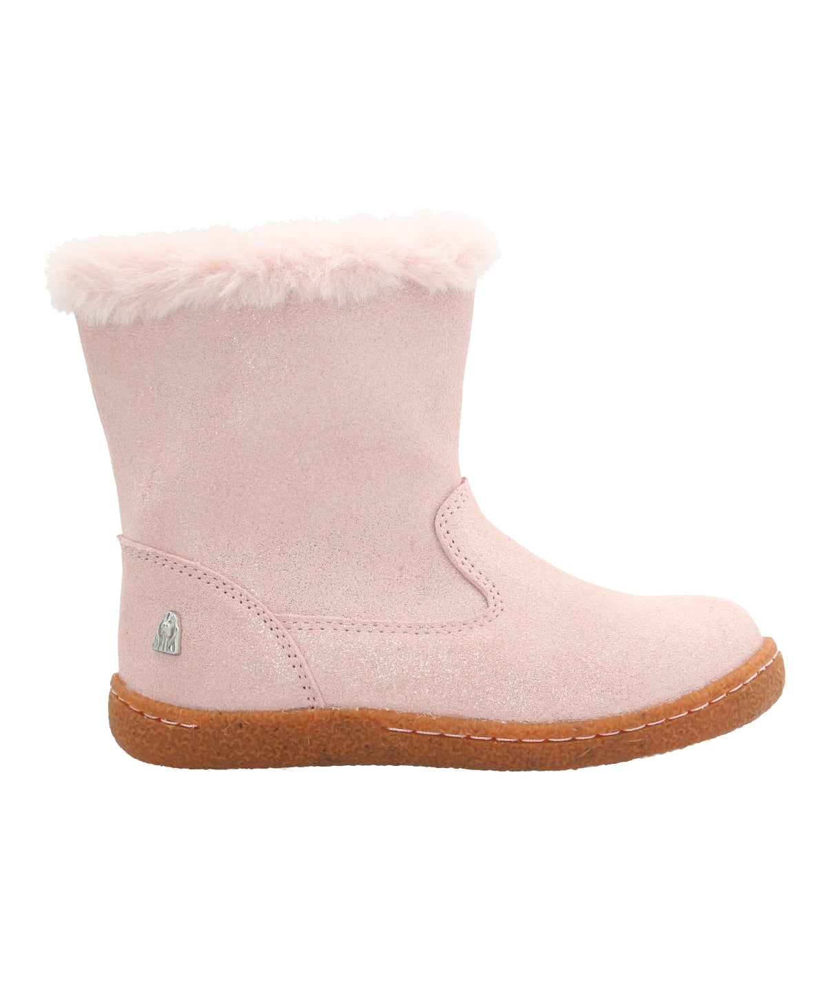 Bota Gamuza Niña Albury Rosada