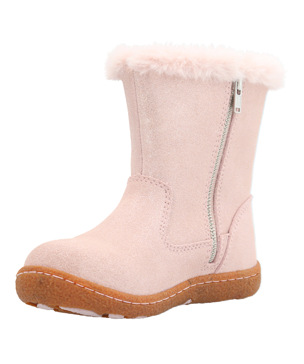 Bota Gamuza Niña Albury Rosada
