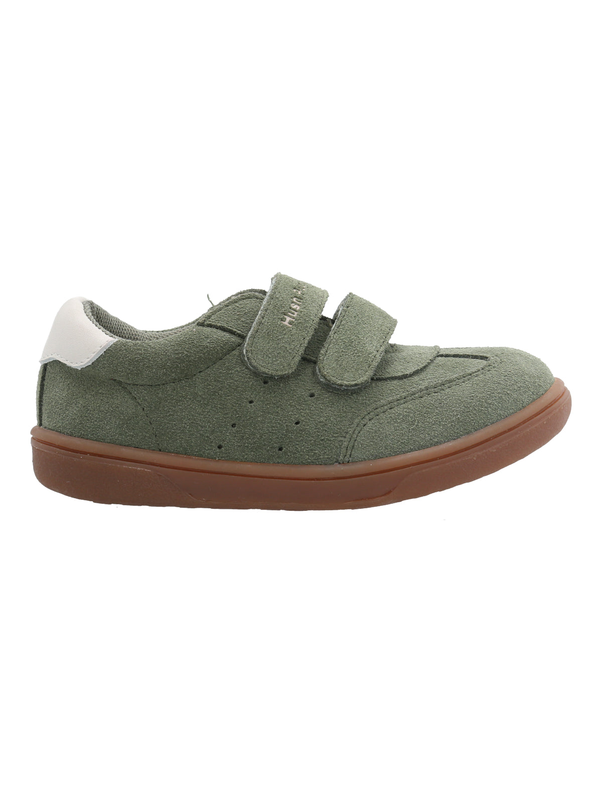 Zapatilla Cuero Niño Clara-K Verde