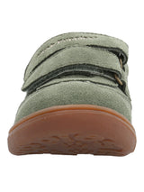 Zapatilla Cuero Niño Clara-K Verde