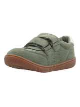Zapatilla Cuero Niño Clara-K Verde