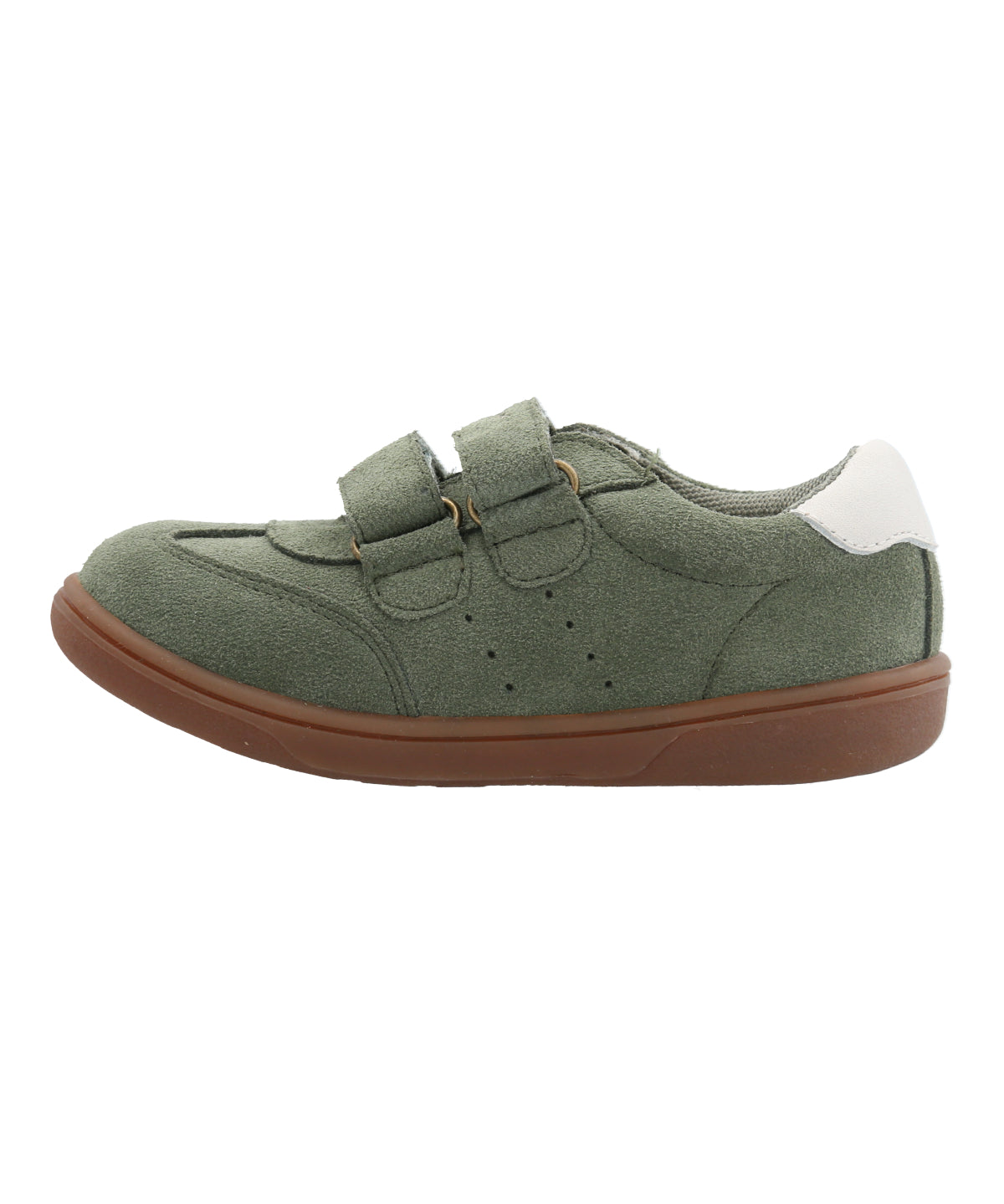 Zapatilla Cuero Niño Clara-K Verde