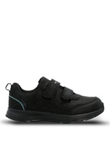 Zapatilla Escolar Negro New Chance Velcro