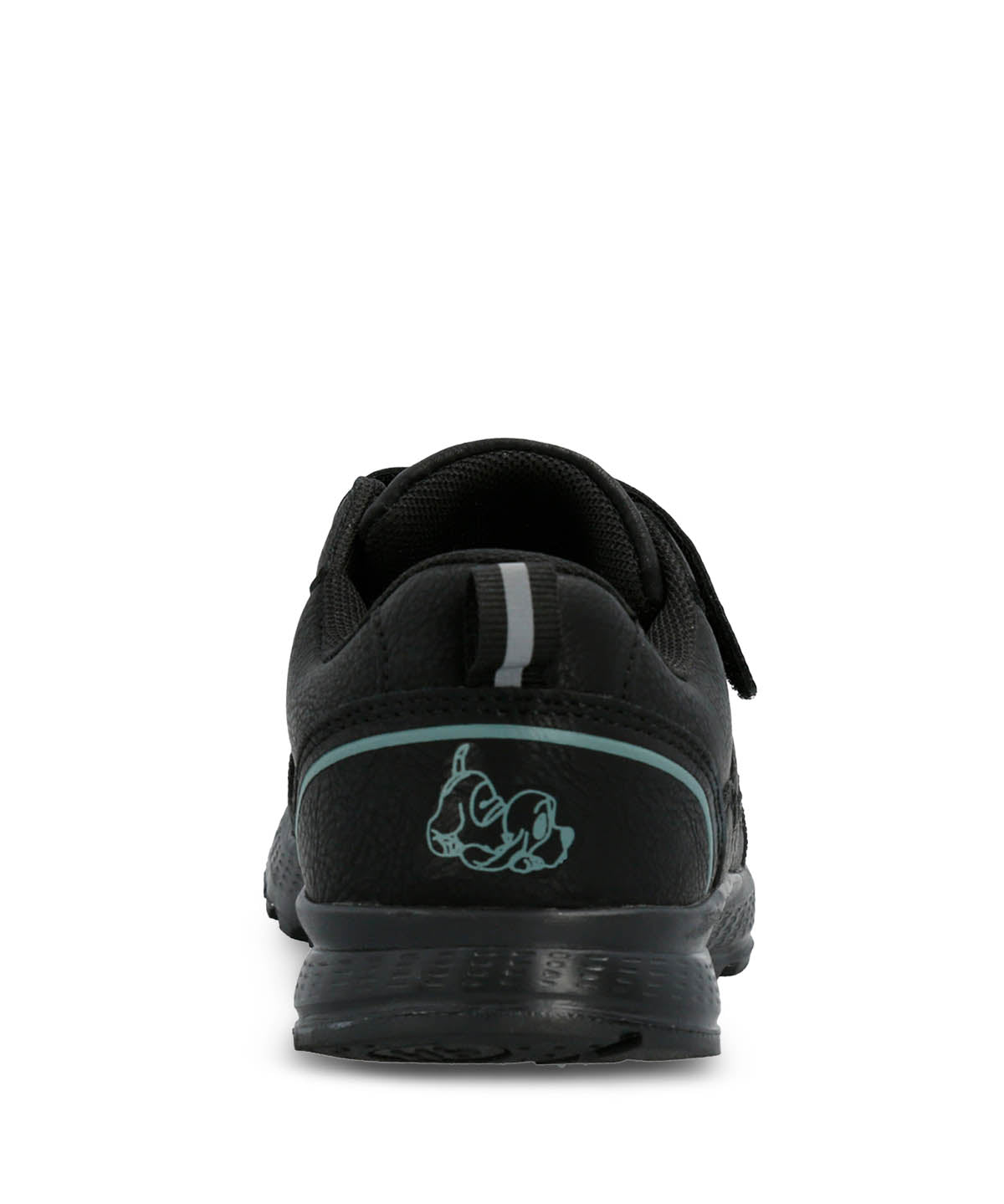 Zapatilla Escolar Negro New Chance Velcro