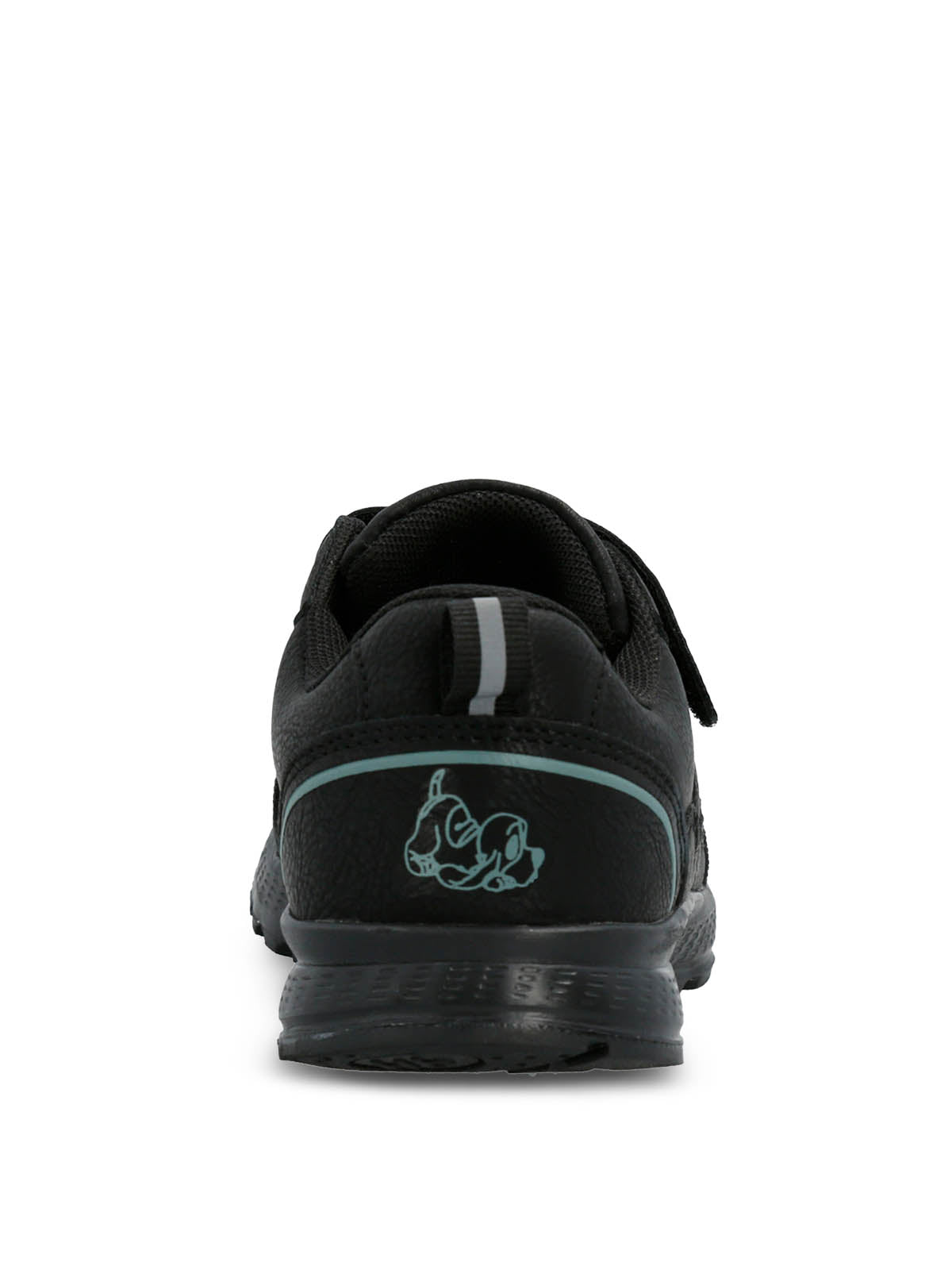 Zapatilla Escolar Negro New Chance Velcro