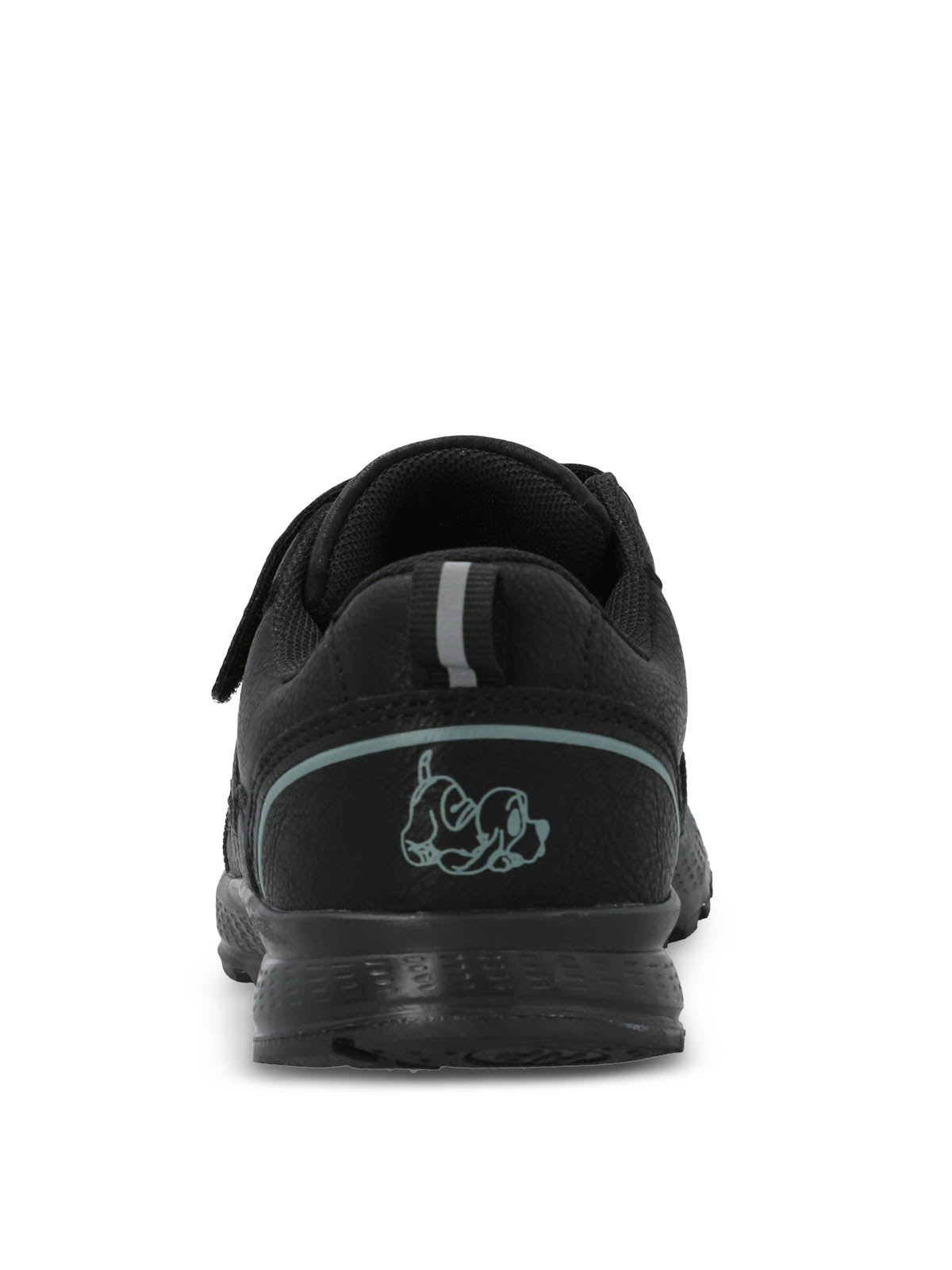 Zapatilla Escolar Negro New Chance Velcro