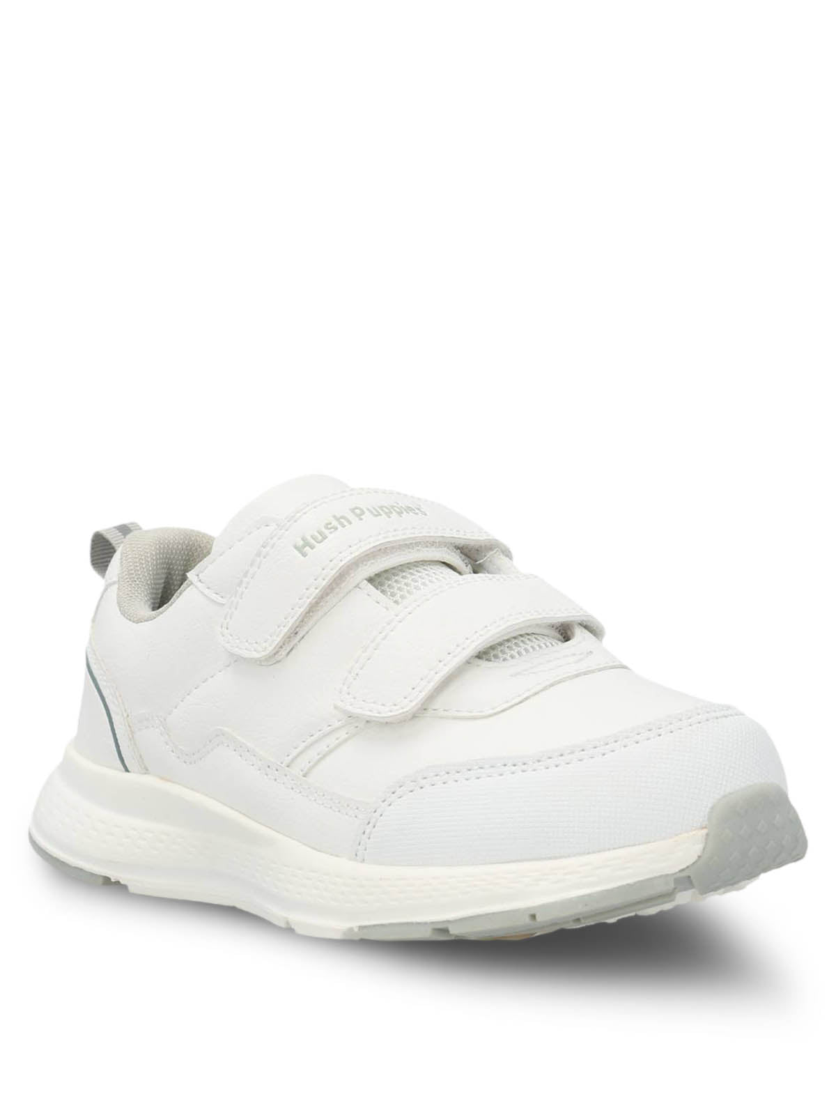 Zapatilla Escolar Blanca New Chance Velcro