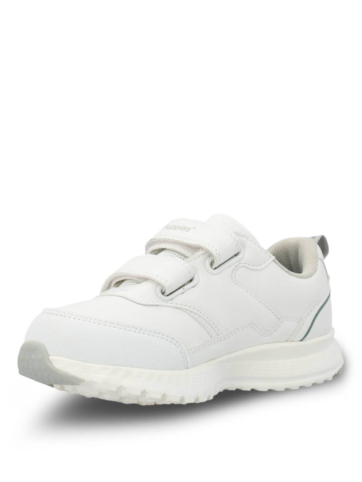 Zapatilla Escolar Blanca New Chance Velcro