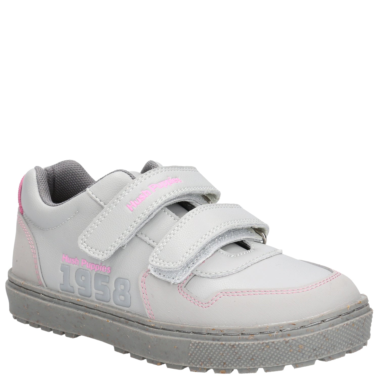 Zapatilla Cuero Niña Jets  Gris