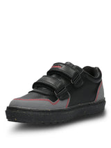 Zapatilla Cuero Niño Jets  Negra