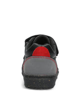 Zapatilla Cuero Niño Jets  Negra