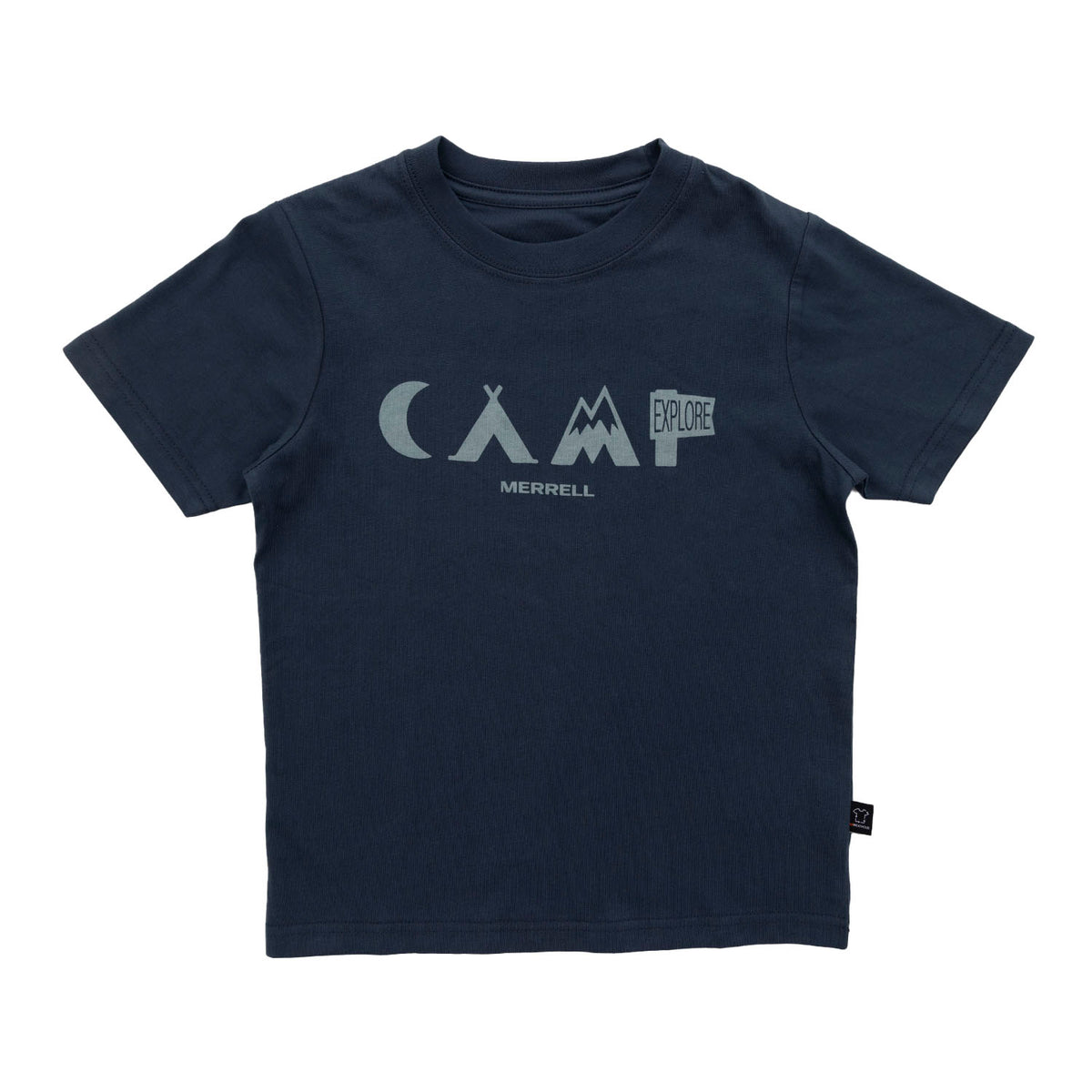 Polera Niño Alerce Merrell Azul Oscuro