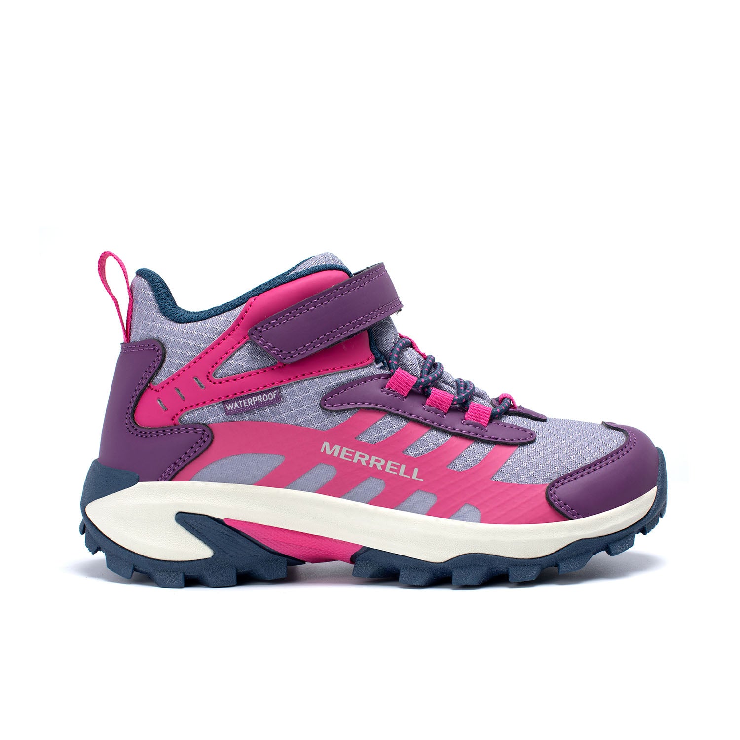Botín Niña MOAB SPEED 2 MID AC Morado