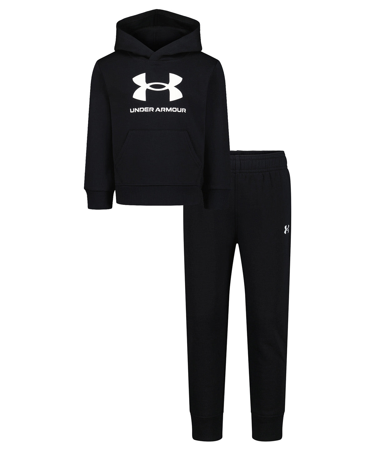Conjunto Deportivo Kids Big Logo Negro Under Armour