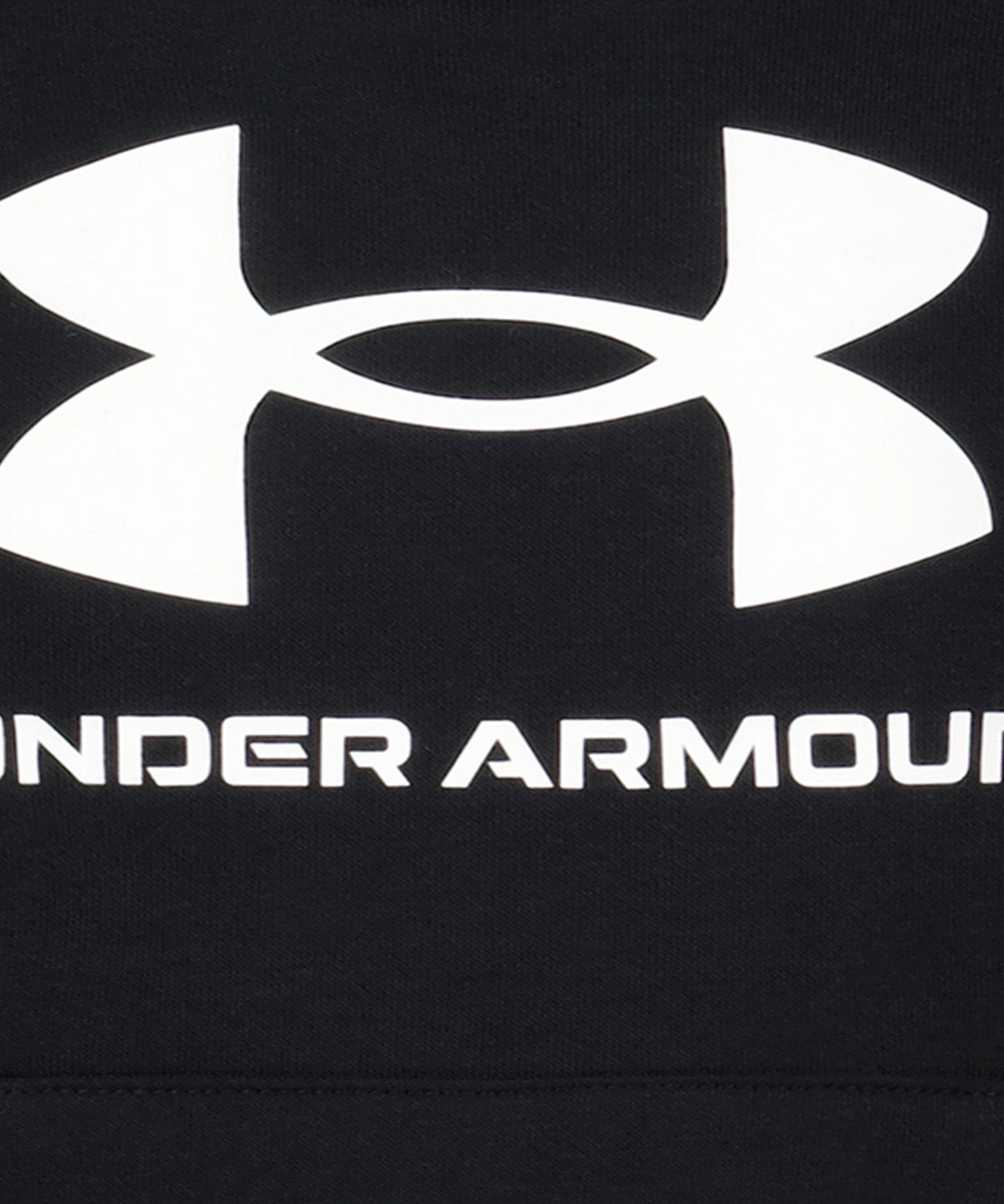Conjunto Deportivo Kids Big Logo Negro Under Armour