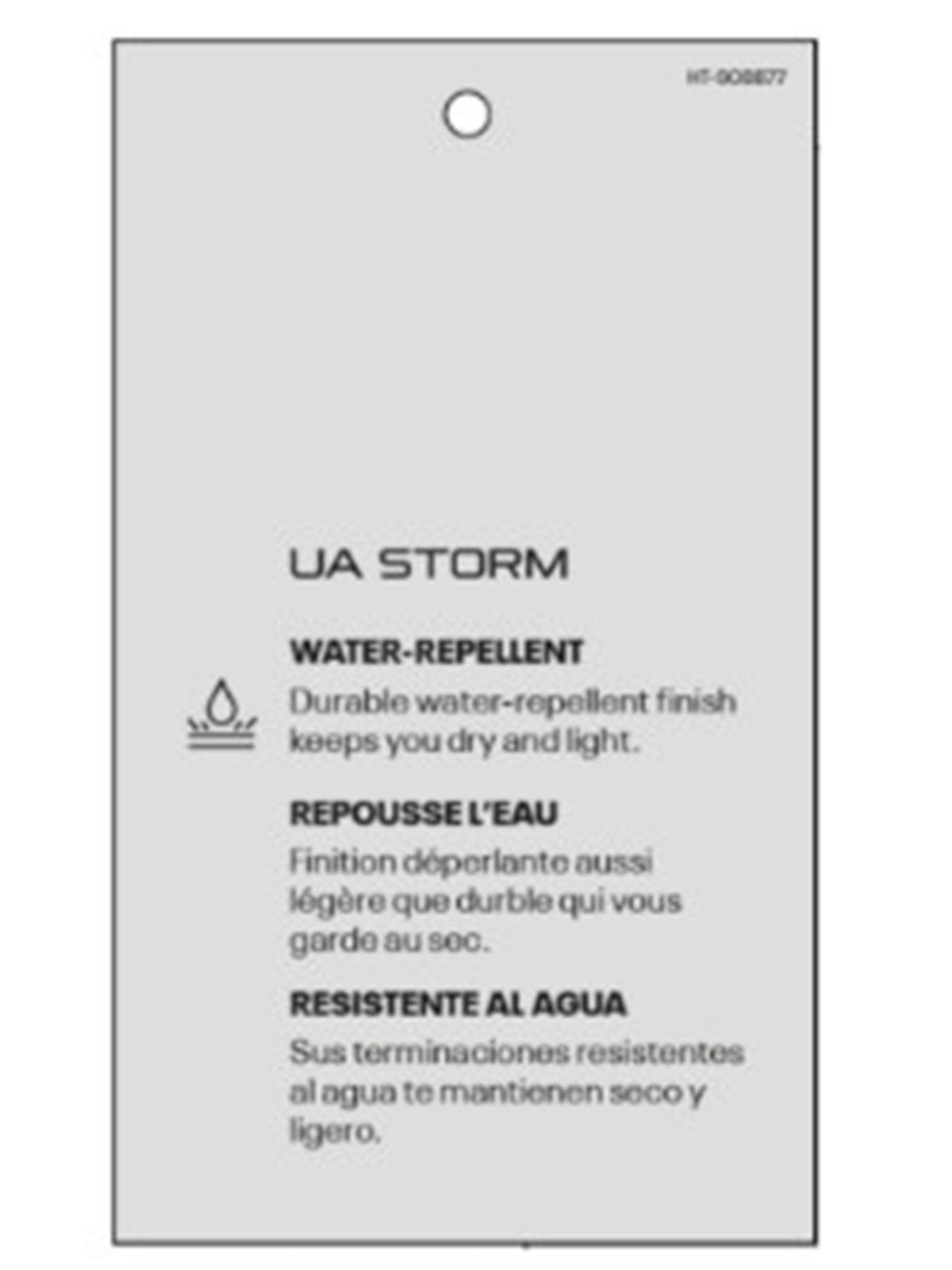 Cortaviento Chevron Kids Manataug Negro Under Armour