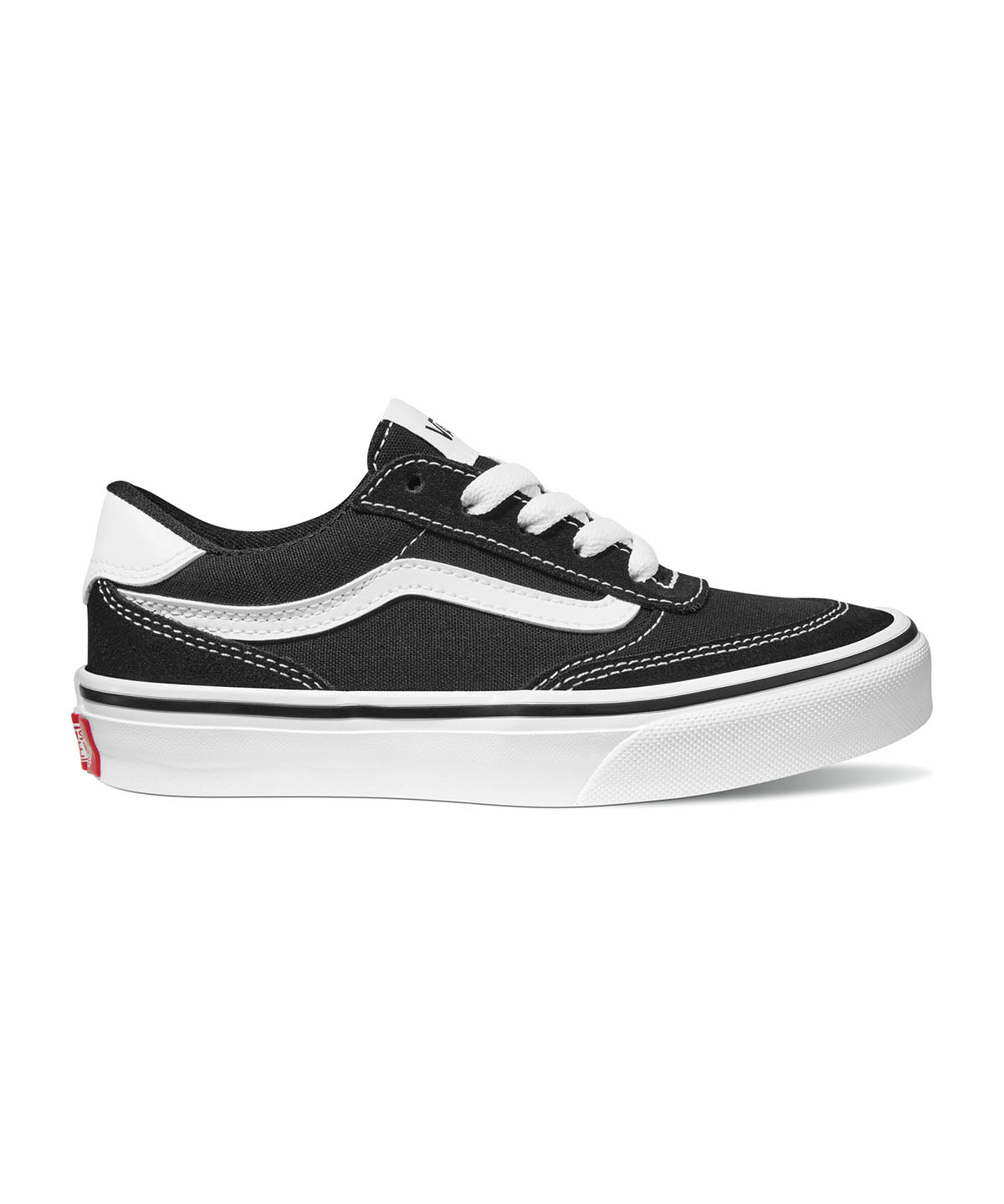 Zapatilla Niño (4 a 8 Años) Brooklyn Ls Negro Vans