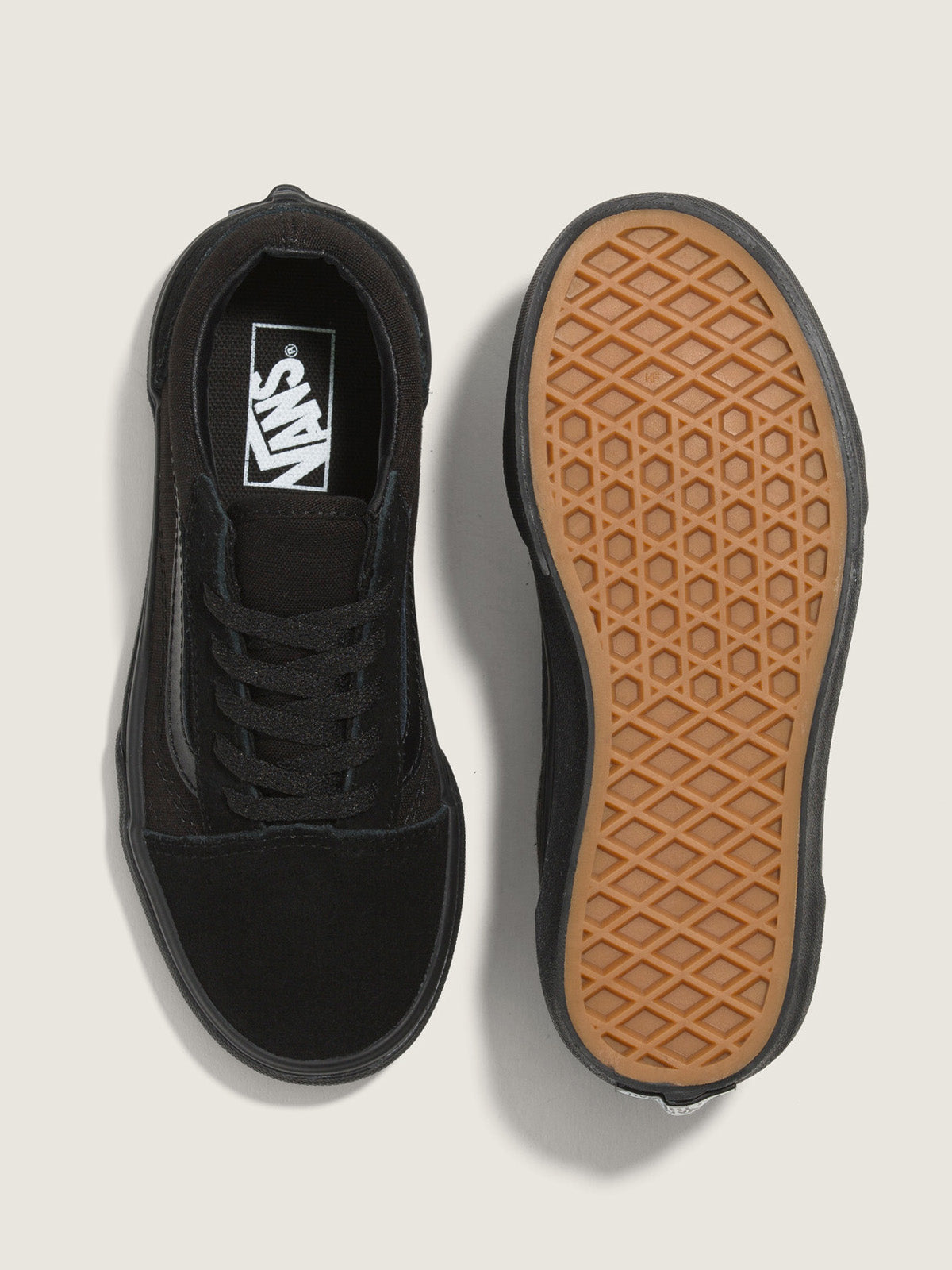 Zapatilla Niño (4 a 8 Años) Old Skool Negro Vans